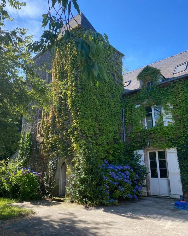 Manoir Du Vau D Arz Gites Et Chambres D Hotes Avec Piscine Malansac Kültér fotó